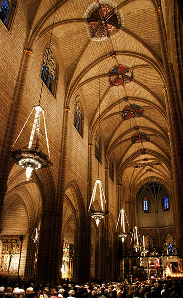 Interior de la catedral