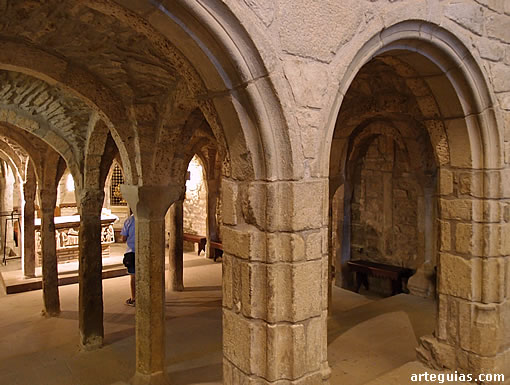 Detalle de la cripta