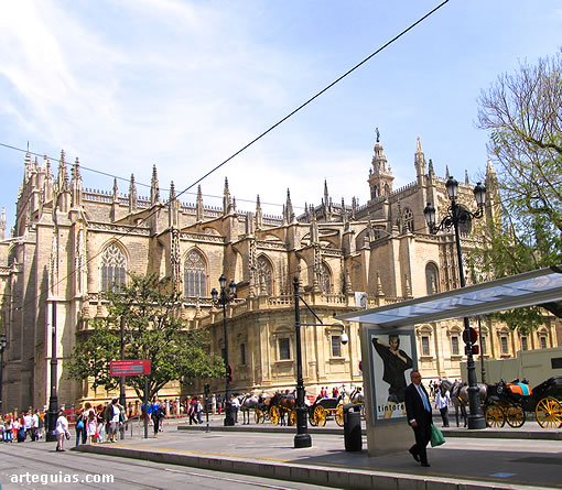 Catedral de Sevilla: fachada sur
