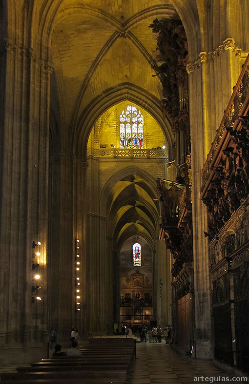 Interior de la catedral de Sevilla