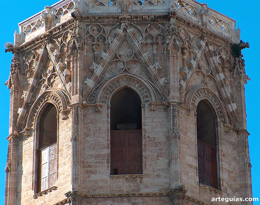 Cuerpo superior del Miguelete. Catedral de Valencia