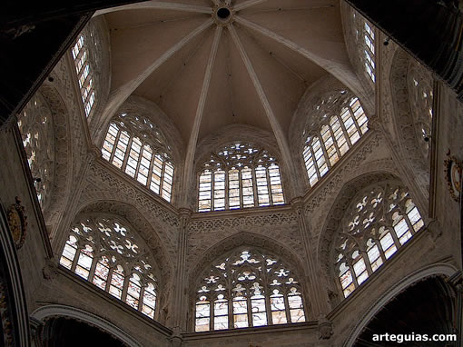 Catedral de Valencia: interior del cimborrio