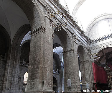 Interior de la catedral de Valladolid