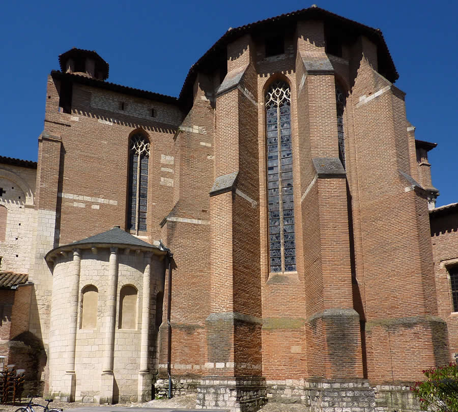 Cabecera rom&aacute;nica y g&oacute;tica de Saint-Salvi