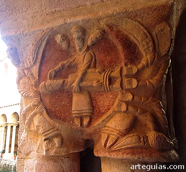 Capitel de la Creaci&oacute;n de Ad&aacute;n