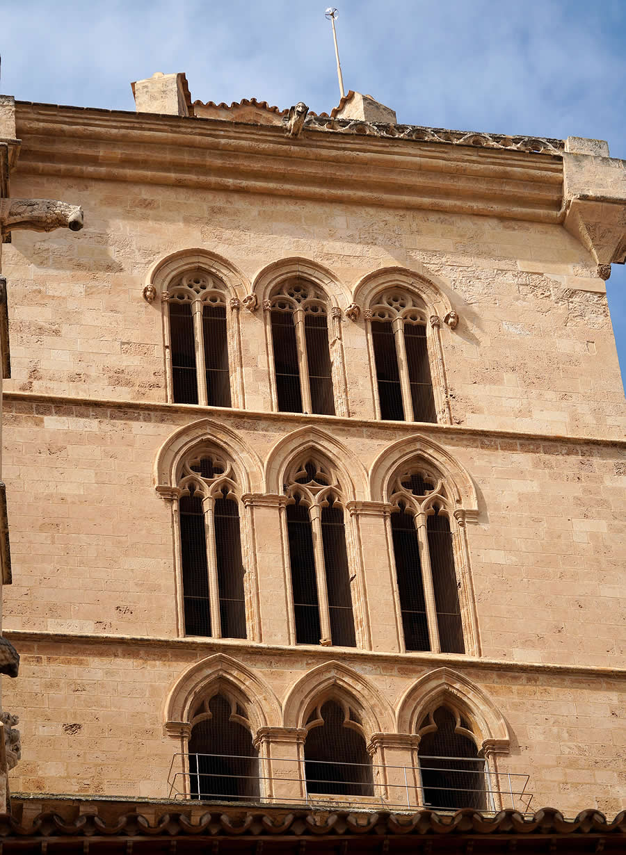 Cuerpo de campanas de la torre de la Catedral de Palma de Mallorca