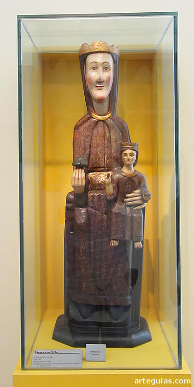 Imaginer&iacute;a rom&aacute;nica: Virgen con el Ni&ntilde;o