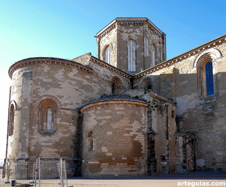 LA Seu Vella de Lleida desde el nordeste