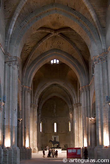 Nave central de la Seu Vella