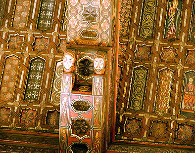 Detalle de la techumbre