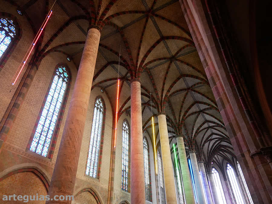 Interior de la iglesia del convento dominico