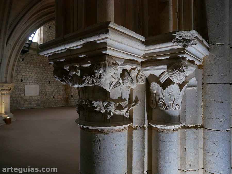 Capiteles g&oacute;ticos del coro