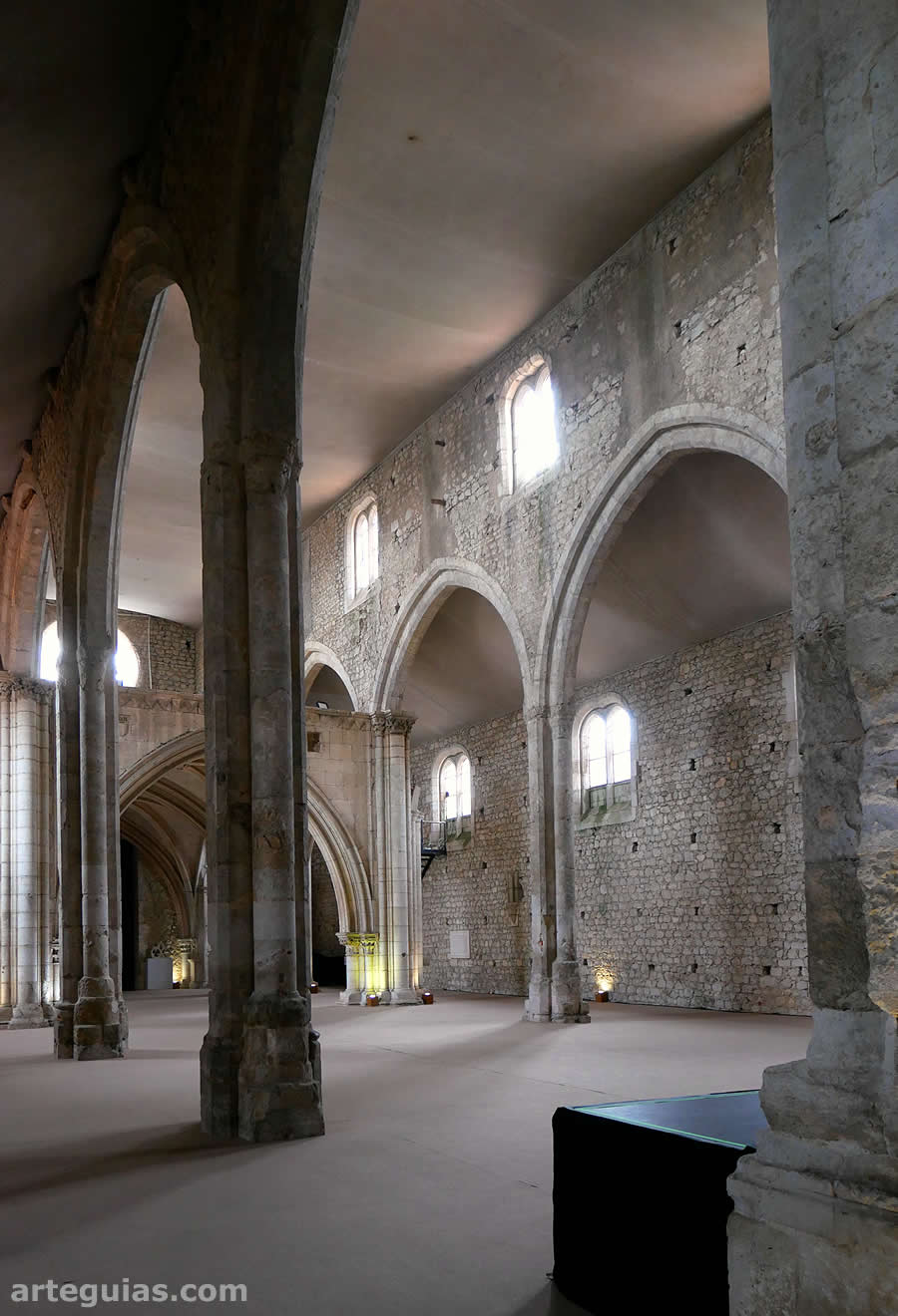 San Francisco de Santarem, Portugal. Interior de la iglesia