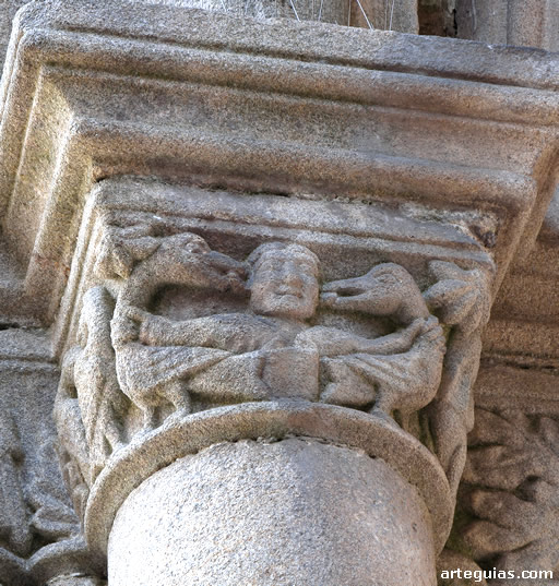Convento de Santo Domingo de Pontevedra: capitel