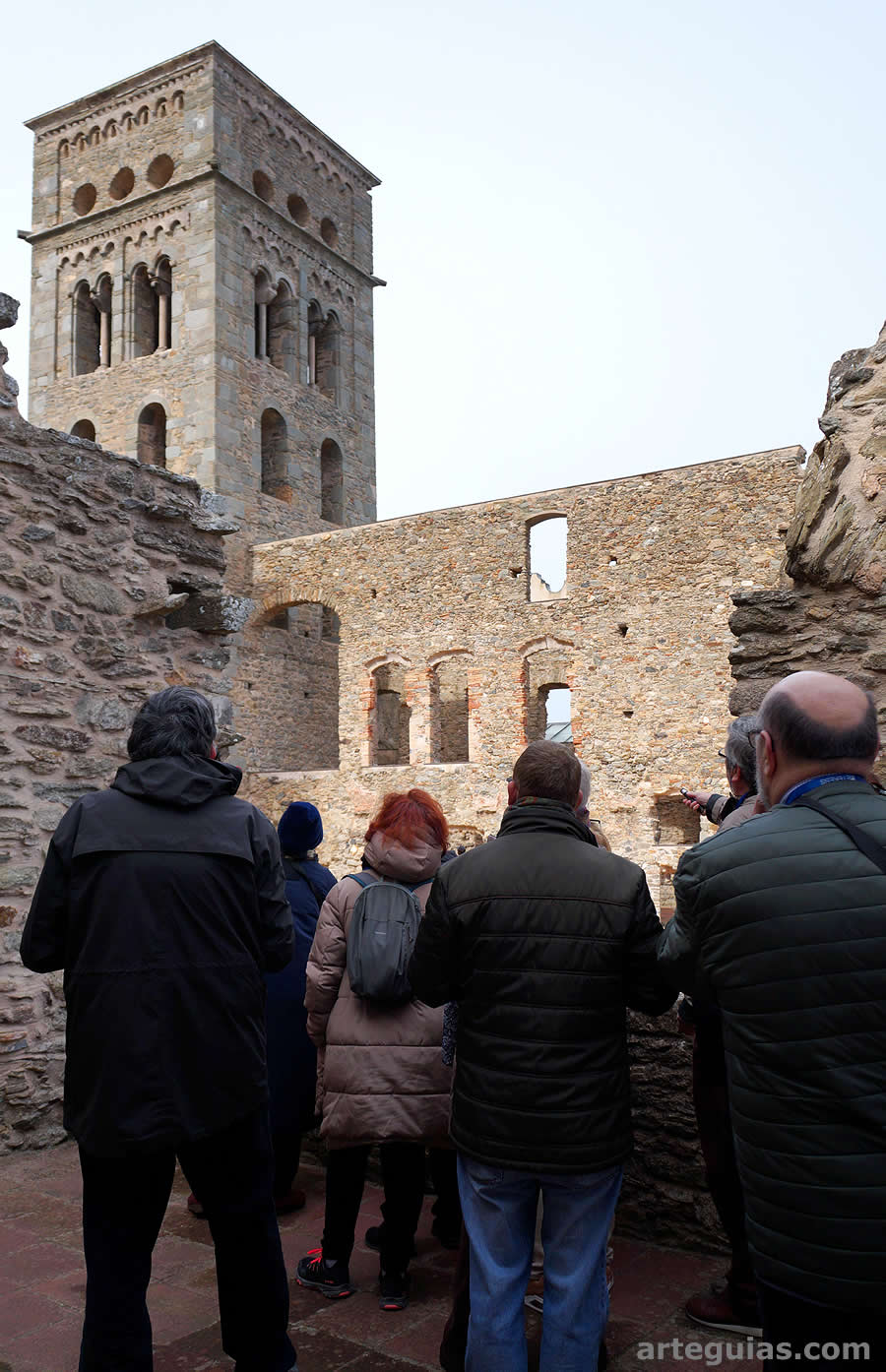 Desde las terrazas de Sant Pere de Rodes