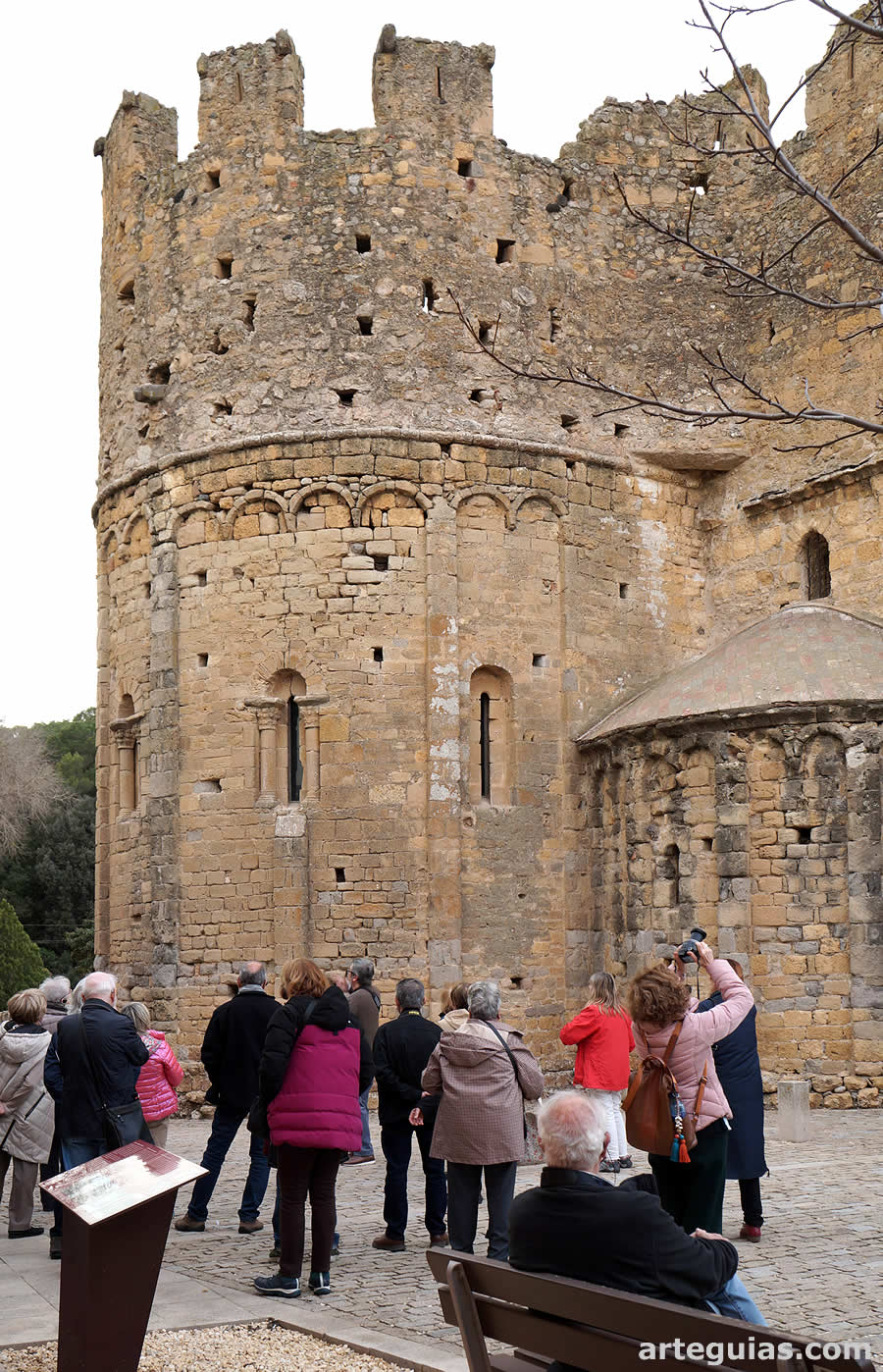 Visita a Sant Miquel de Fluvi&agrave;