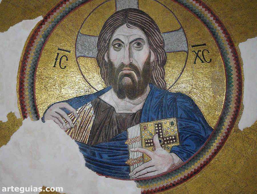 Pantocr&aacute;tor de la c&uacute;pula de Dafni