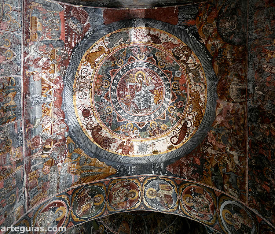 Zodiaco del monasterio de Dekoulou