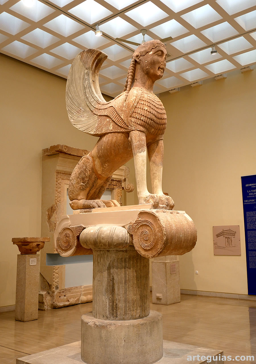La esfinge de Delfos