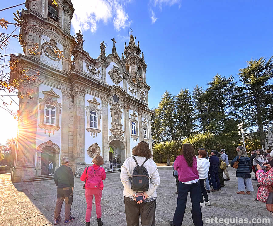 Por la tarde visitamos el Santuario de Lamego