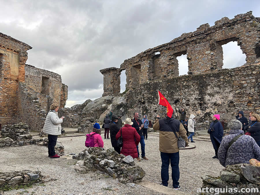 En el castillo de Castelo Rodrigo
