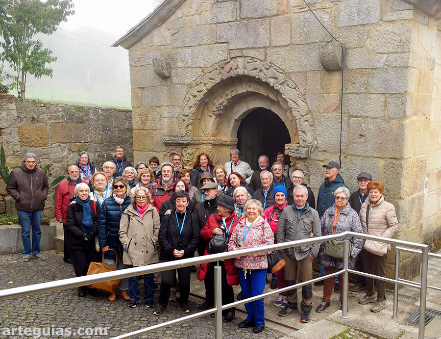 Foto en la Capela de Granjinha, iglesia románica junto a Chaves