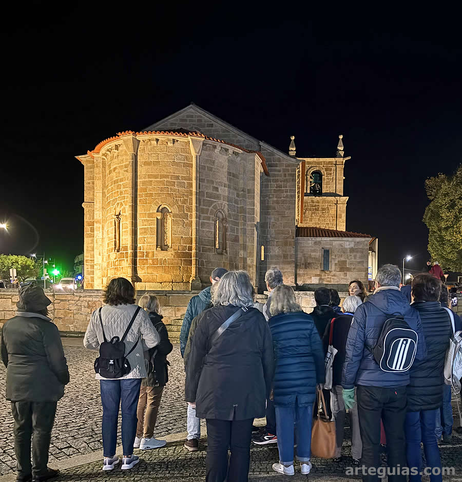 Visita nocturna a la iglesia de Armamar