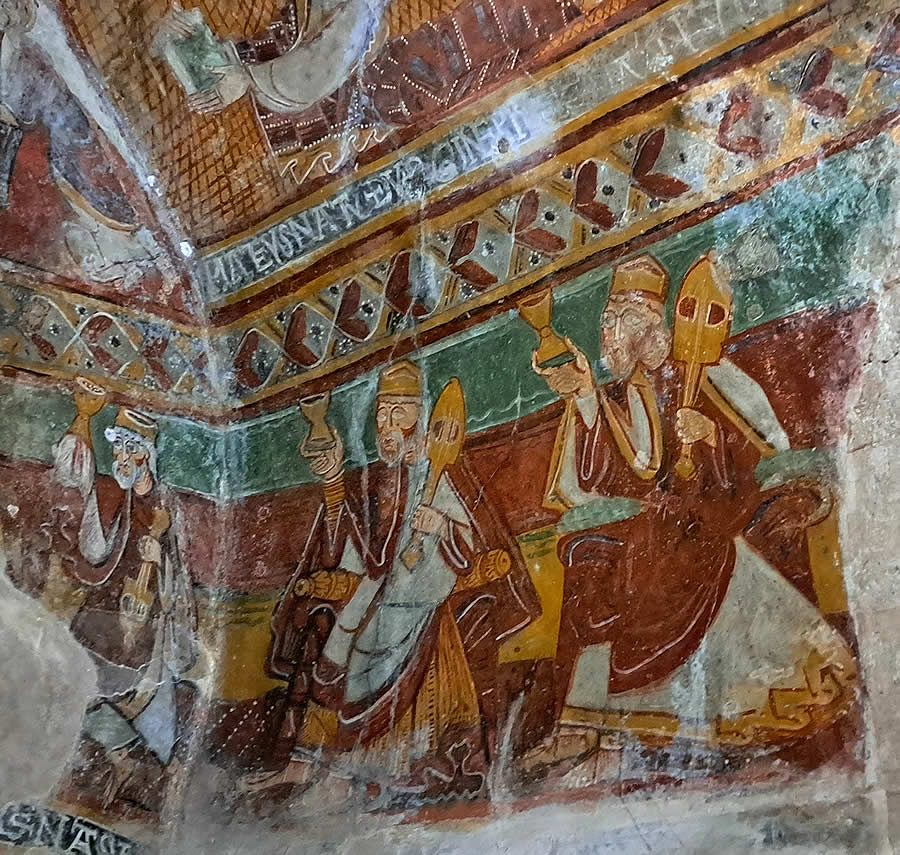 Pinturas de Saint Mart&iacute;n de Fenollar