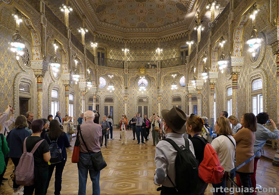 Sal&oacute;n &Aacute;rabe del Palacio de la Bolsa