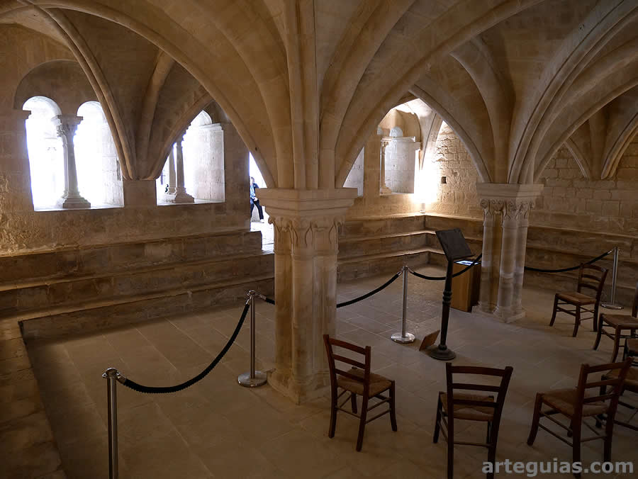 S&eacute;nanque: sala capitular