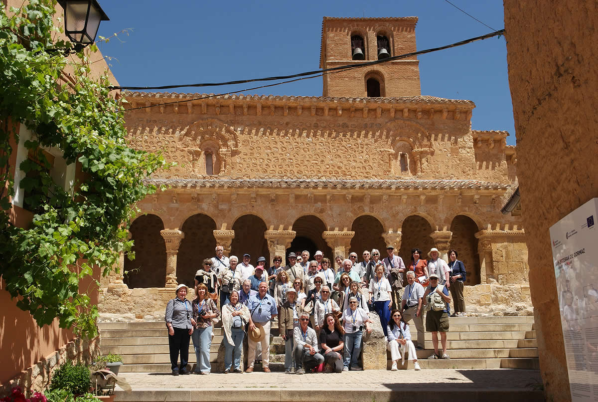 Foto de familia en San Miguel de San Esteban de Gormaz