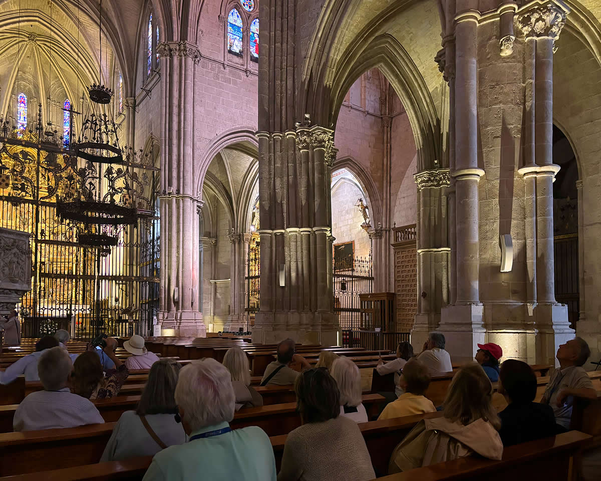 Interior de la catedral de El Burgo de Osma