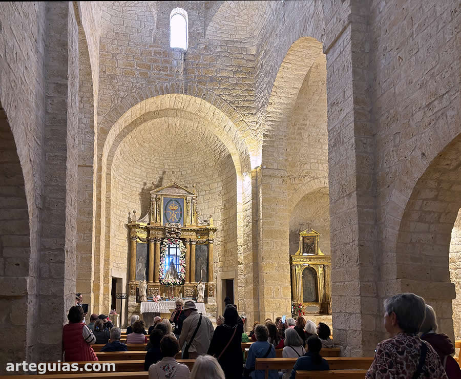 Interior de la iglesia de La Anunciada