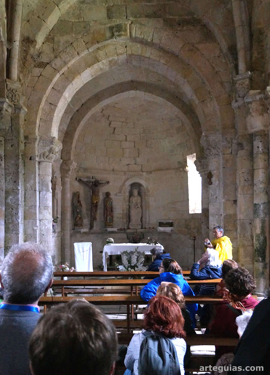 Explicaciones de la iglesia de Butrera