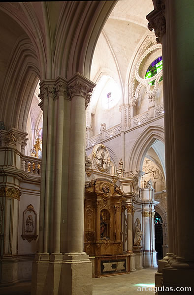 Aspecto interior de la catedral