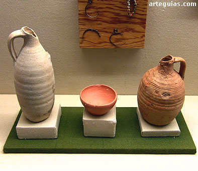 Cer&aacute;mica de &eacute;poca visigoda. Museo de Cuenca