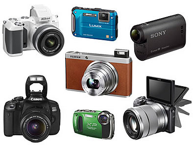 En la actualidad hay una enorme variedad de c&aacute;maras digitales