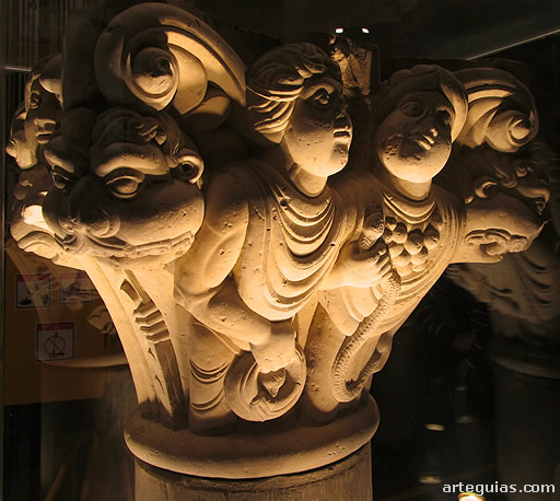 Capitel del Maestro Esteban. Jaca