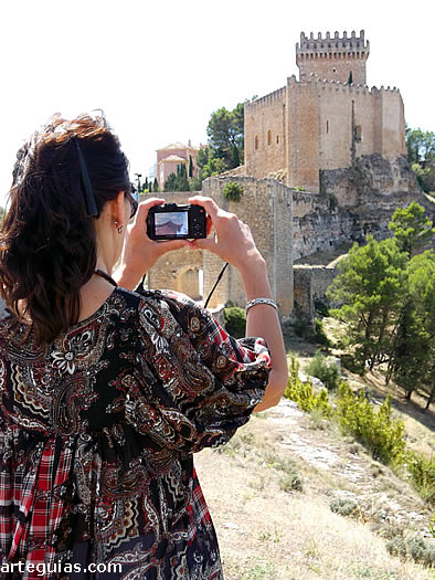 Fotografiando un castillo