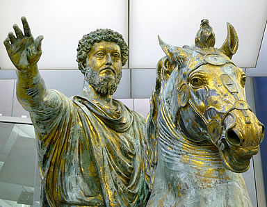 Estatua de bronce de Marco Aurelio