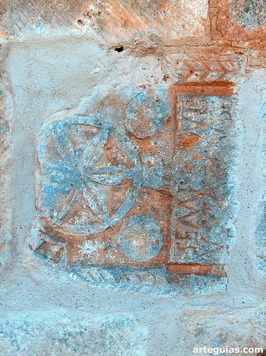 Roseta con inscripci&oacute;n