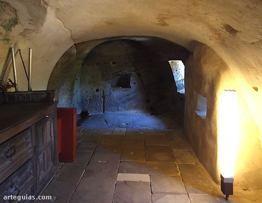 Actual sacrist&iacute;a. Ermita de Olleros de Pisuerga
