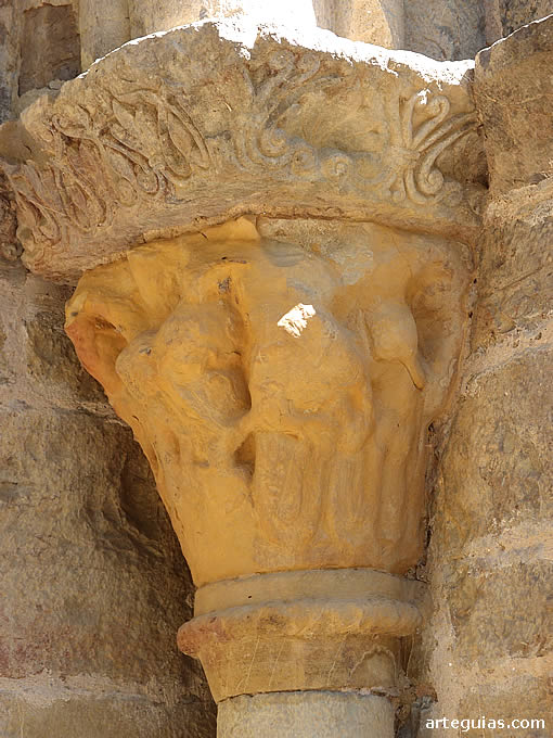 Capitel figurado casi perdido