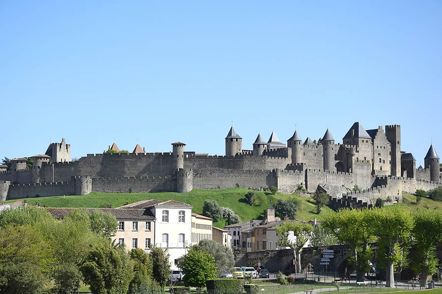 La muralla de la ciudadela desde el noroeste