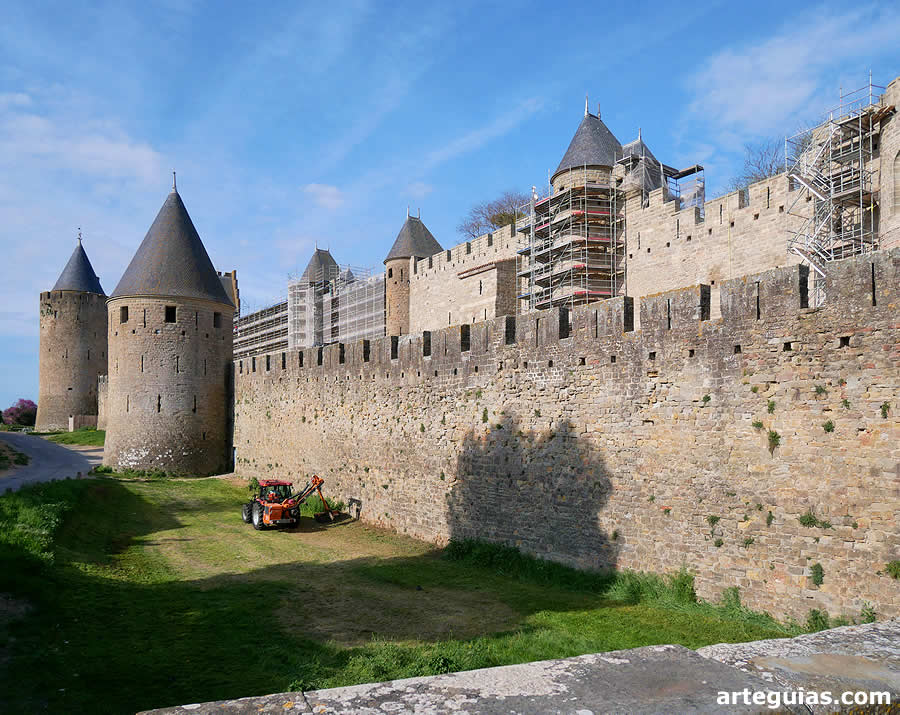 Tramo este de las murallas de la ciudadela