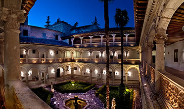 Patio renacentista del Monasterio de Lupiana