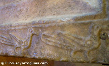 Pieza esculpida de origen visigodo