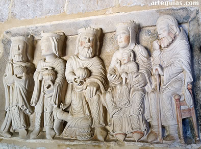 Relieve de la Epifan&iacute;a (Adoraci&oacute;n de los Reyes Magos)
