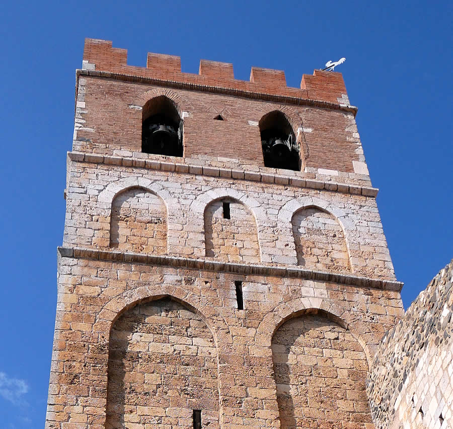 Zona superior del campanario