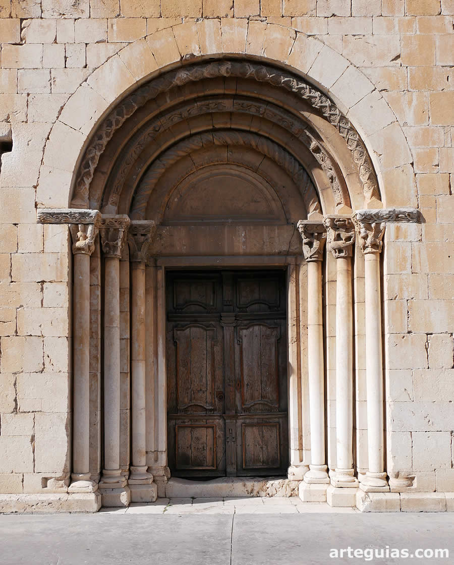 Gu&iacute;a de la iglesia de d'Espira-de-l'Agly, Francia